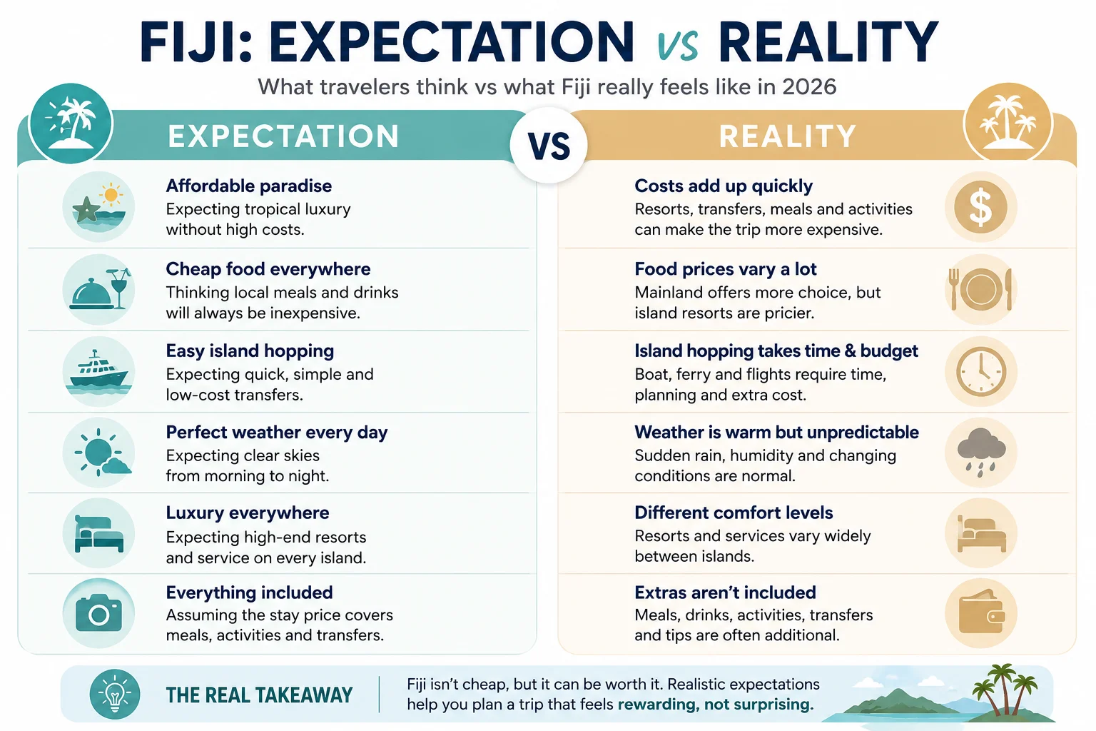 Fiji Expectation vs Reality