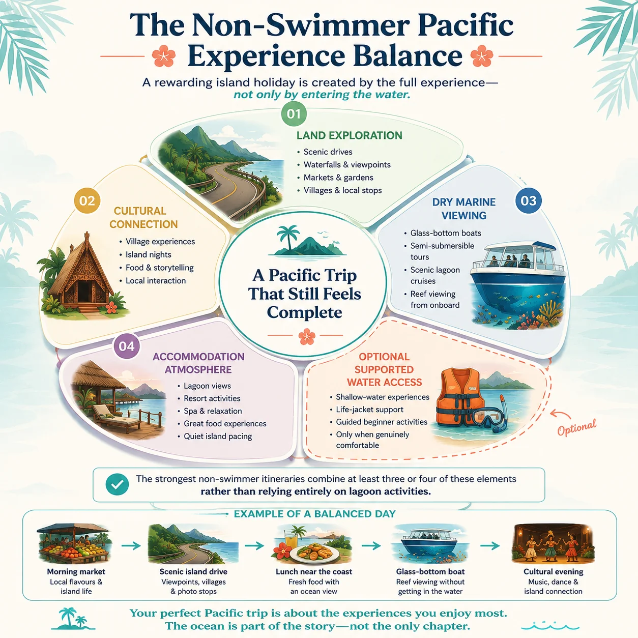 The Non-Swimmer Pacific Experience Balance